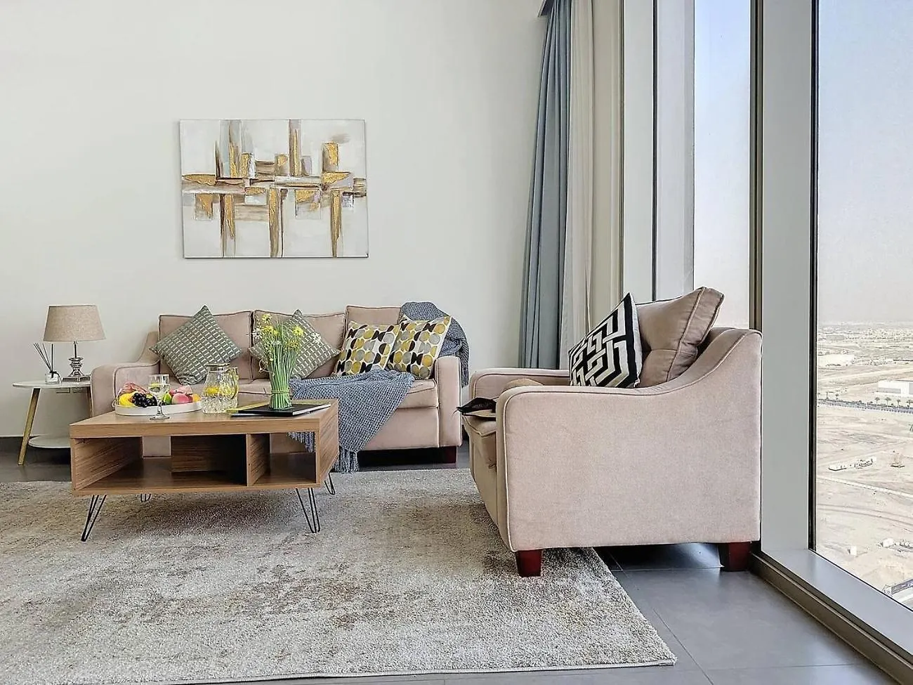 Fam Living - Spacious 3-Bedroom Apartment In Creek Gate With Stunning Views Dubai