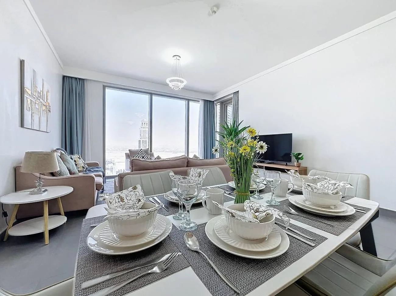 Fam Living - Spacious 3-Bedroom Apartment In Creek Gate With Stunning Views Dubai