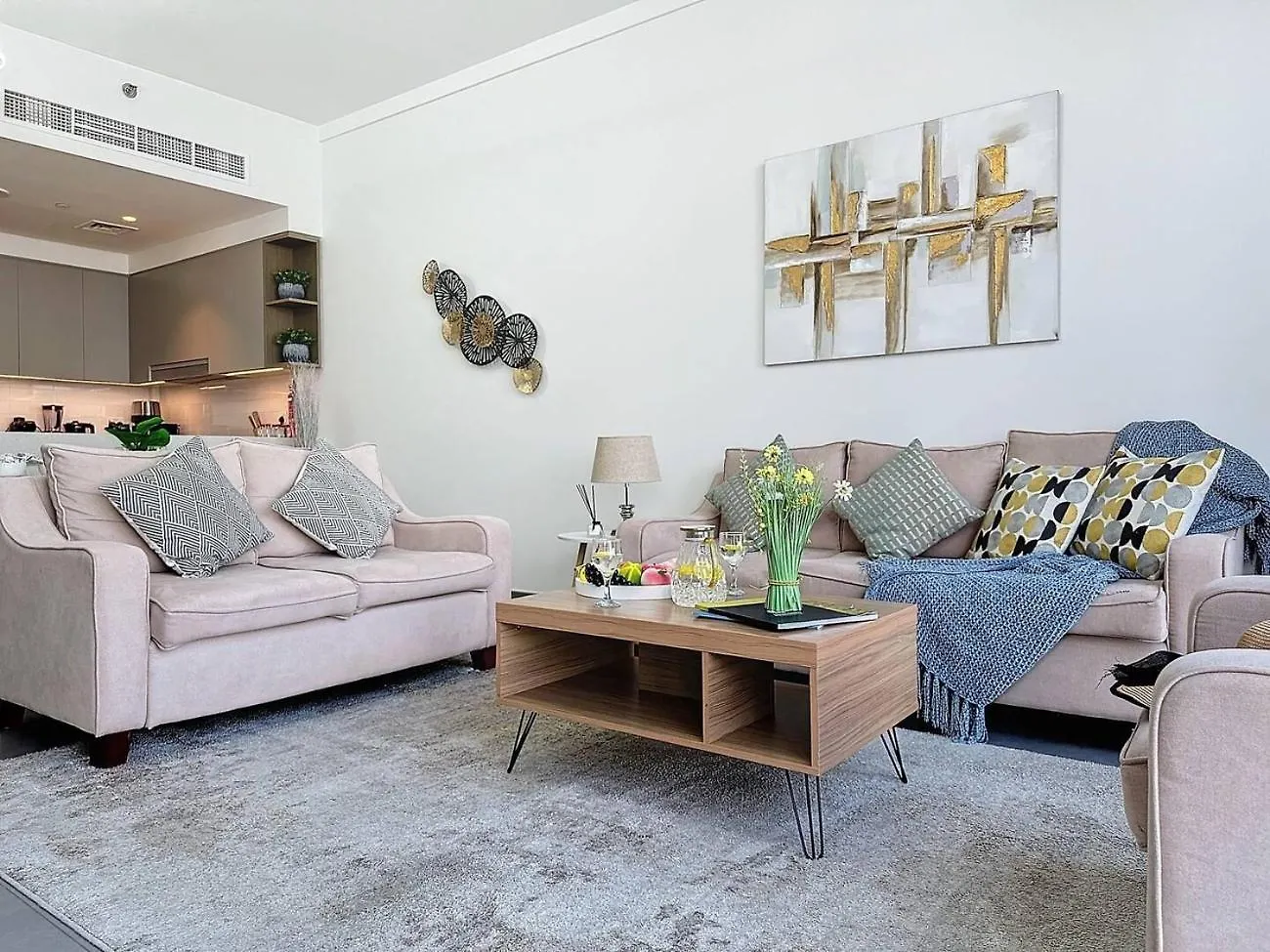 Fam Living - Spacious 3-Bedroom Apartment In Creek Gate With Stunning Views Dubai