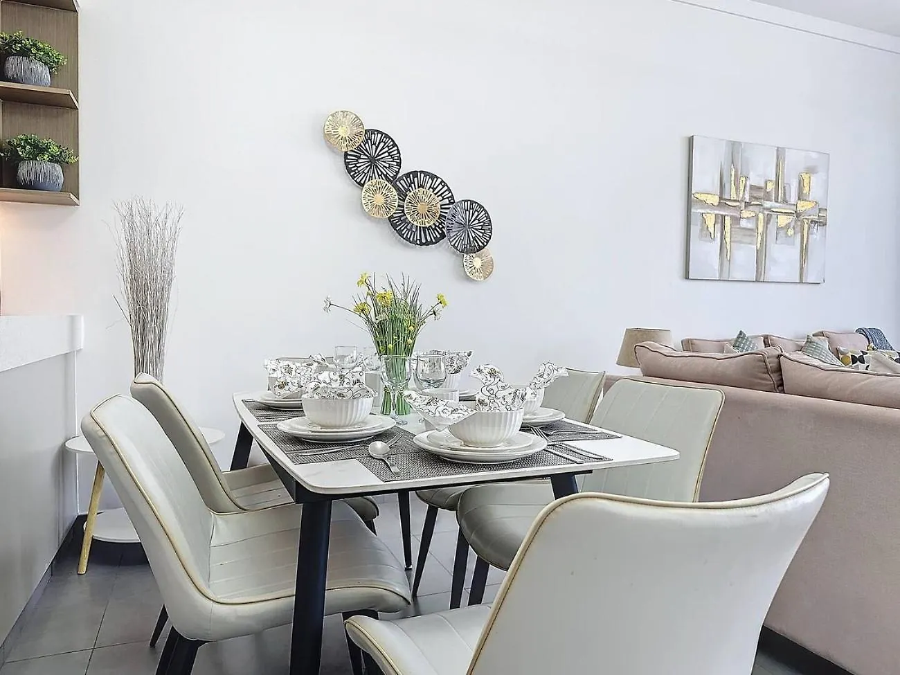 Fam Living - Spacious 3-Bedroom Apartment In Creek Gate With Stunning Views Дубай